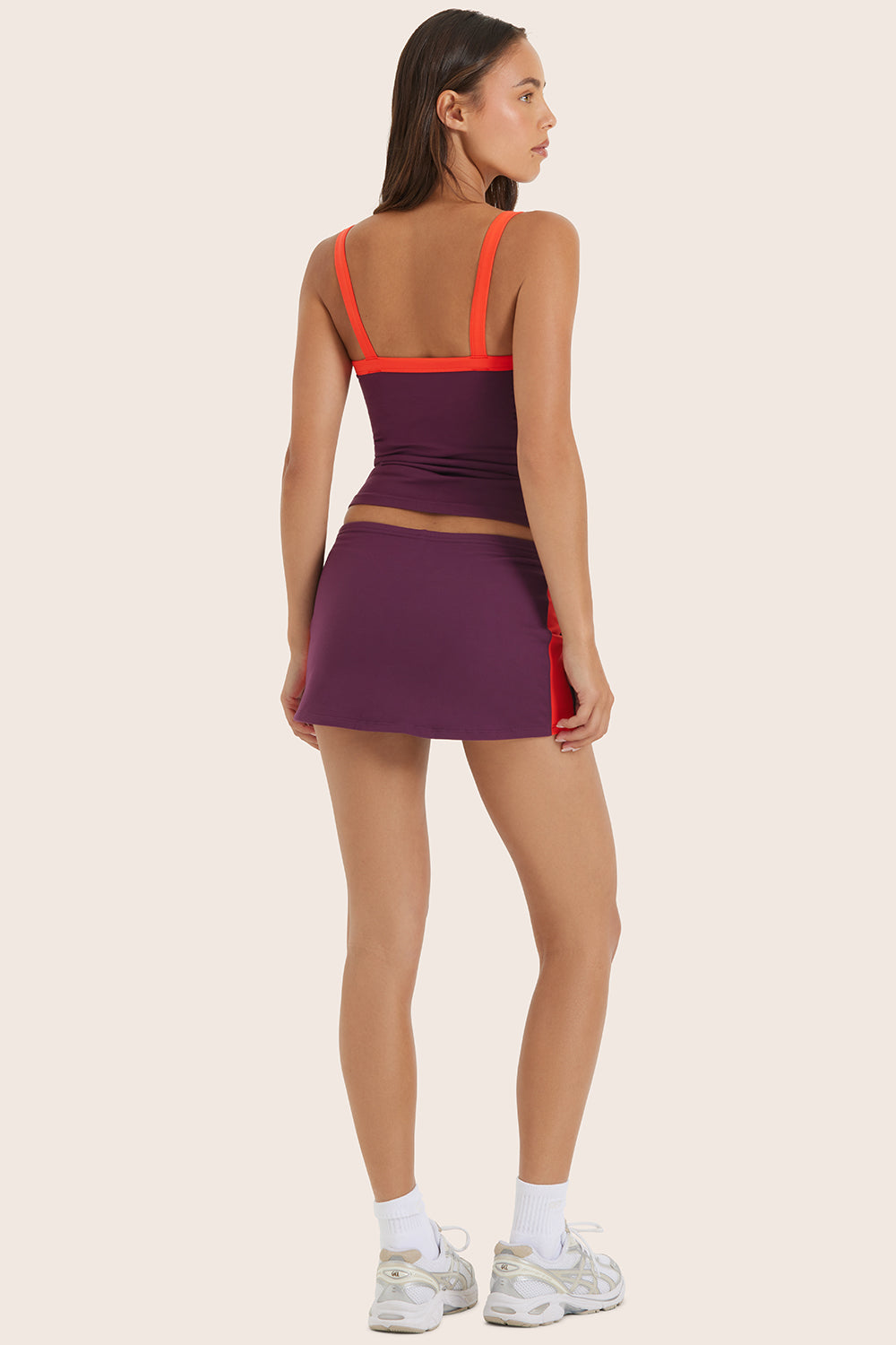 FORMCLOUD® CLOUD CONTRAST MINI SKIRT - ACAI 1.0 - Image 4
