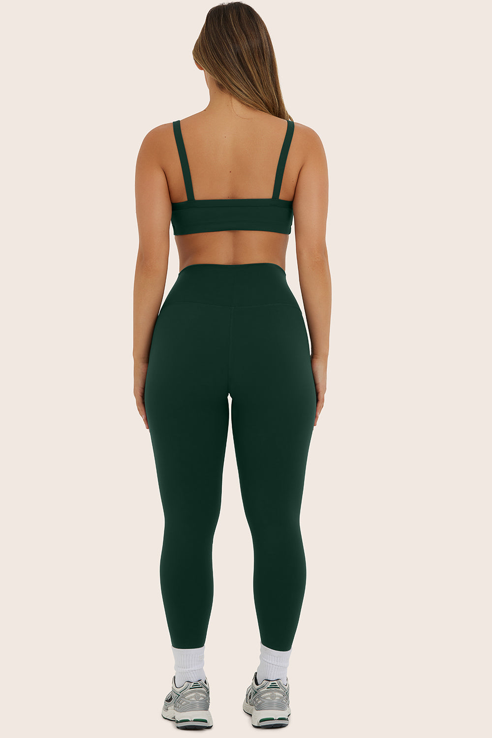 SPORTBODY® SPORTY HIGH-RISE LEGGINGS - BEETLE - Image 3