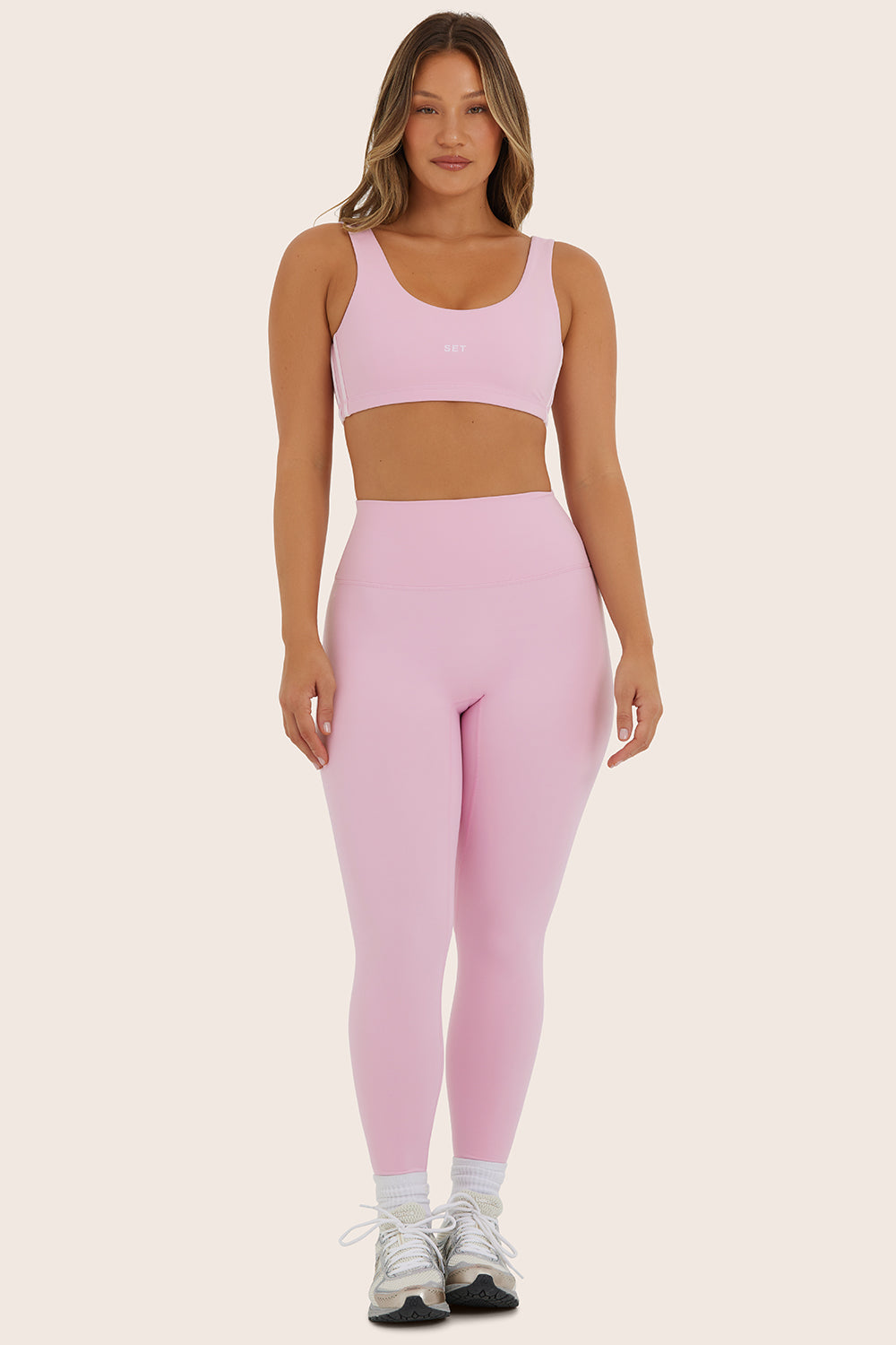 SPORTBODY? SPORTY HIGH-RISE LEGGINGS - PRIMROSE - Image 2