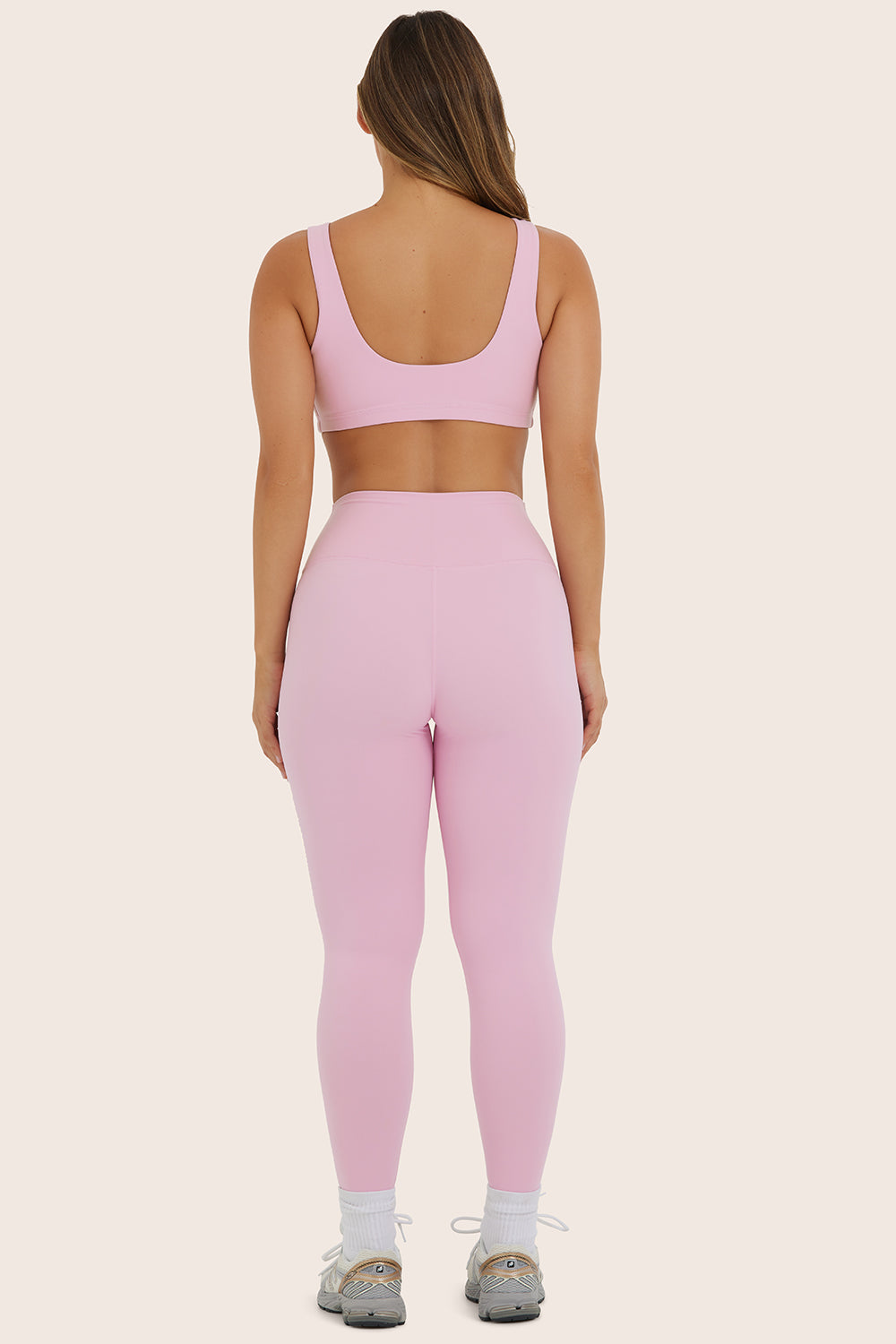 SPORTBODY? SPORTY HIGH-RISE LEGGINGS - PRIMROSE - Image 3
