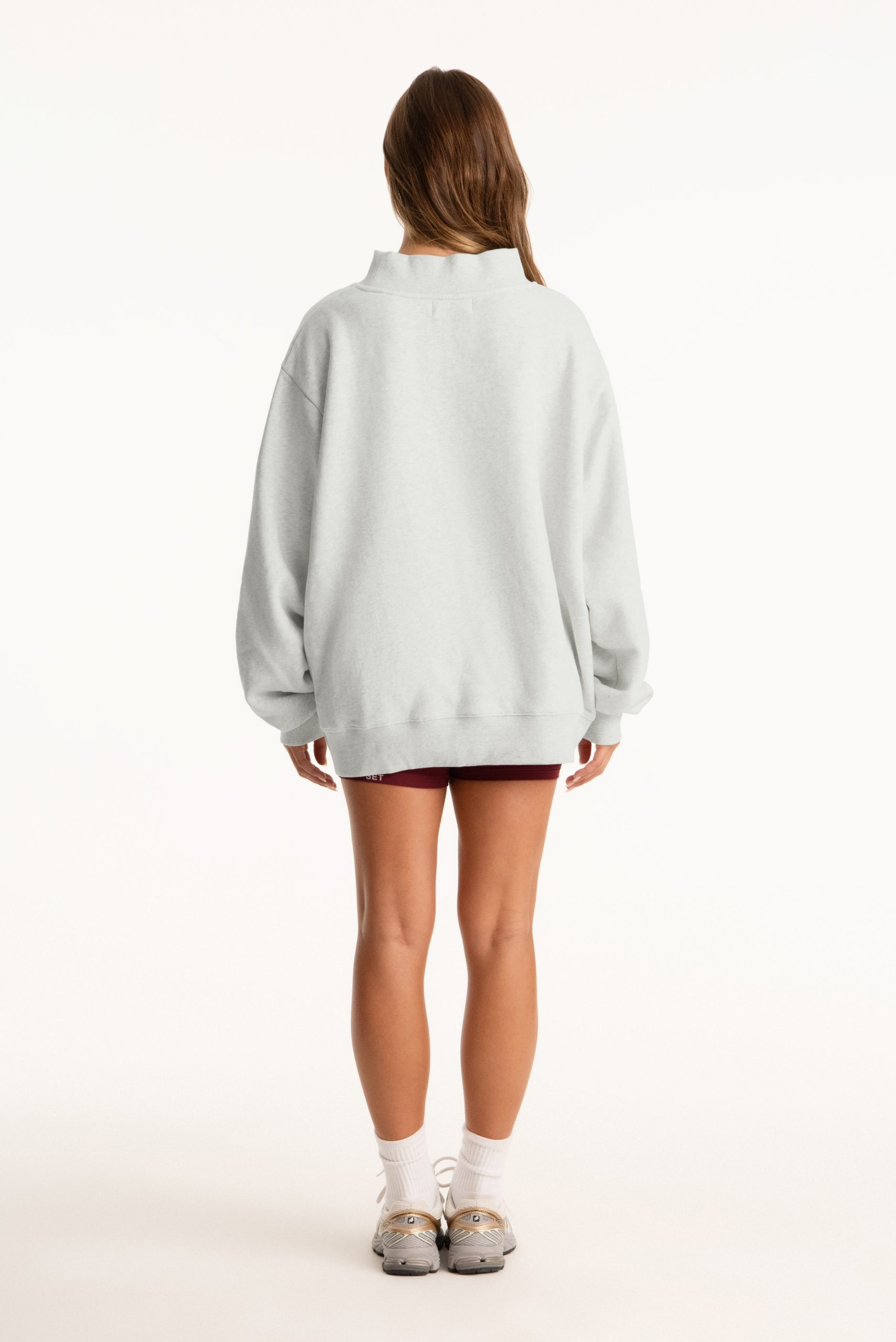SET X PARKE FLAGSHIP MOCKNECK - PARKE CLASSIC GREY - Image 3