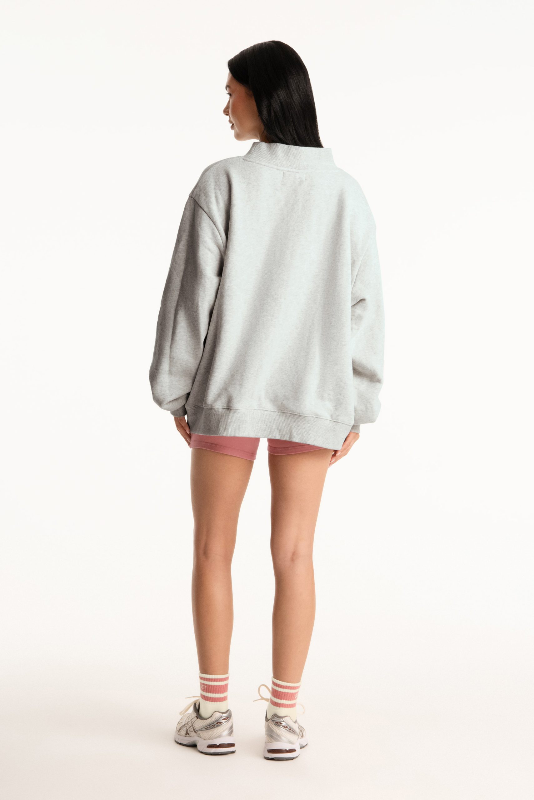 SET X PARKE VARSITY MOCKNECK - BAKED/RHUBARB - Image 4