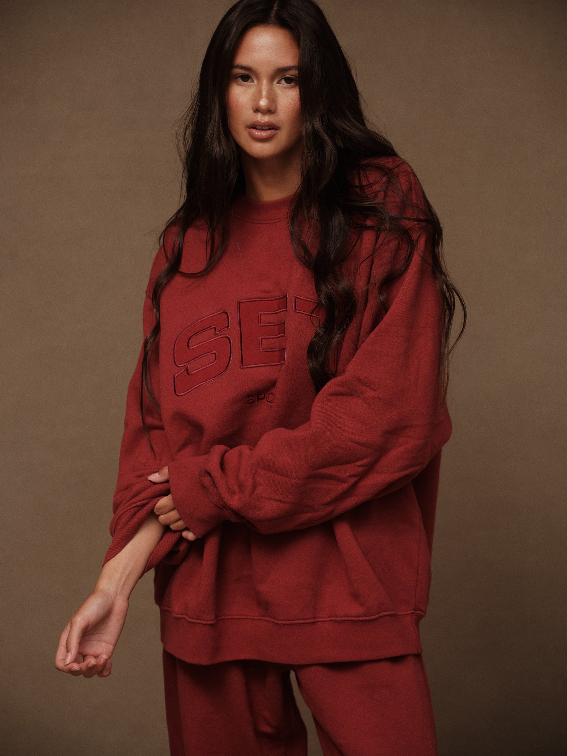 MIDWEIGHT SWEATS STAPLE SET CREWNECK - SNAPPER - Image 2