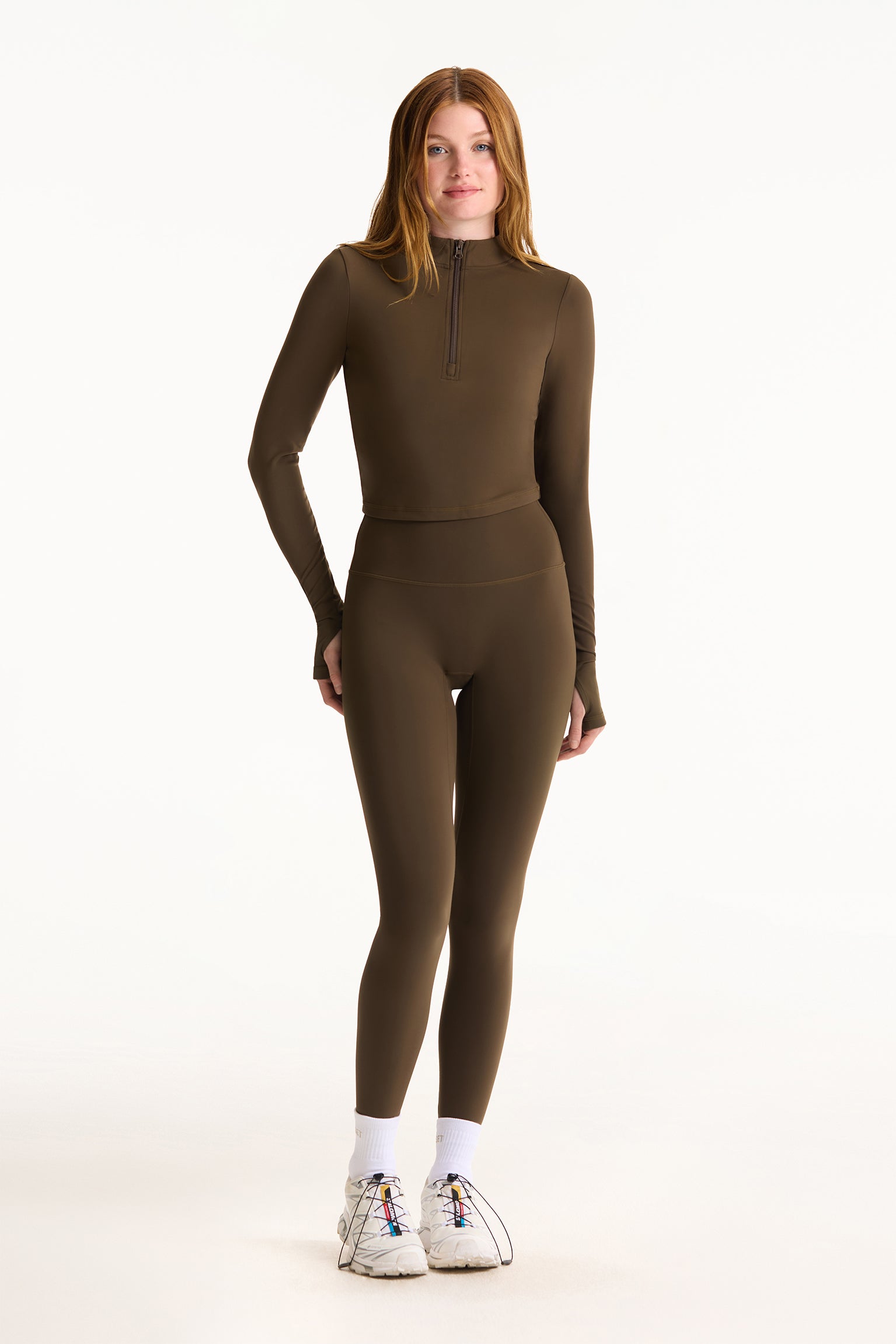 LUXFORM® LUX QUARTER ZIP - CEDAR - Image 2