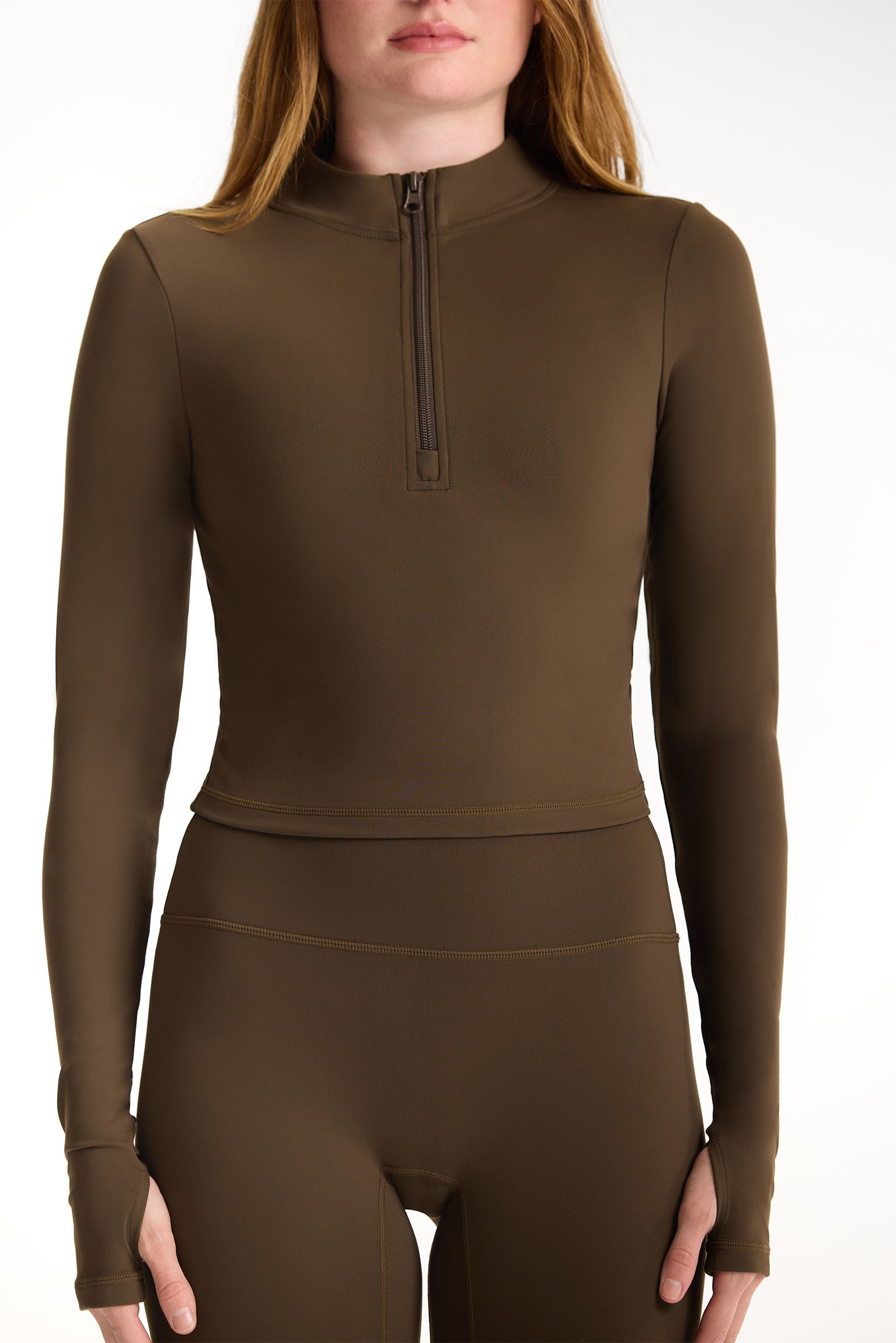 LUXFORM® LUX QUARTER ZIP - CEDAR - Image 4