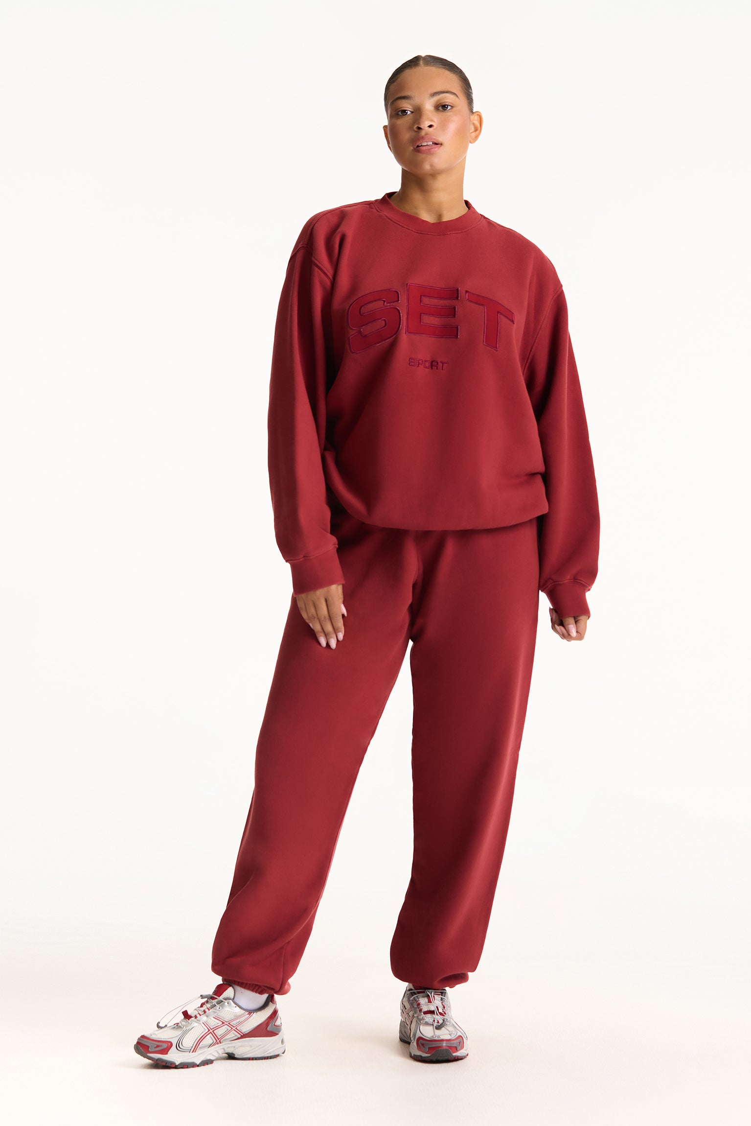MIDWEIGHT SWEATS STAPLE SET CREWNECK - SNAPPER - Image 3
