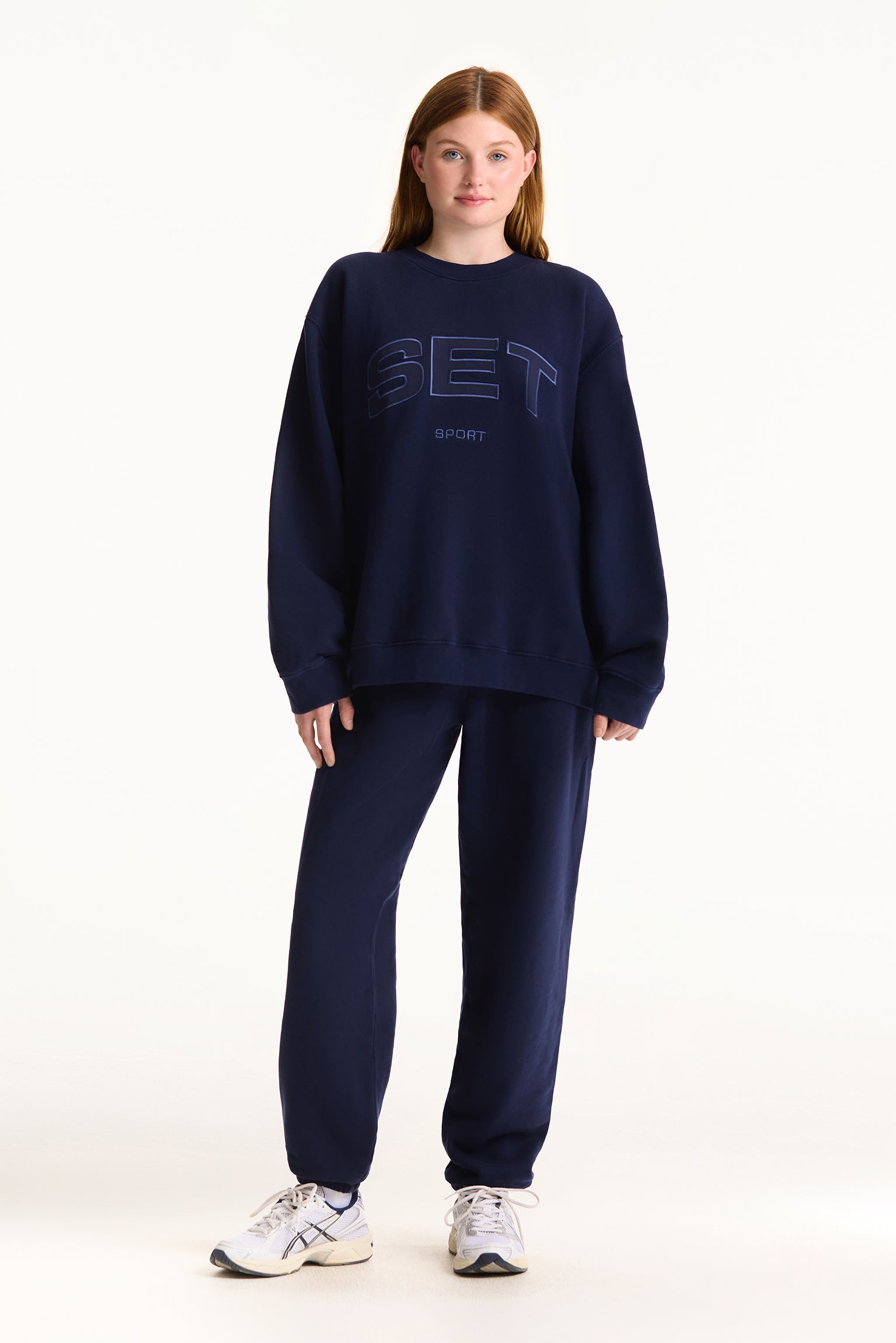 MIDWEIGHT SWEATS STAPLE OLD SCHOOL SWEATPANTS - CURRENT - Image 3